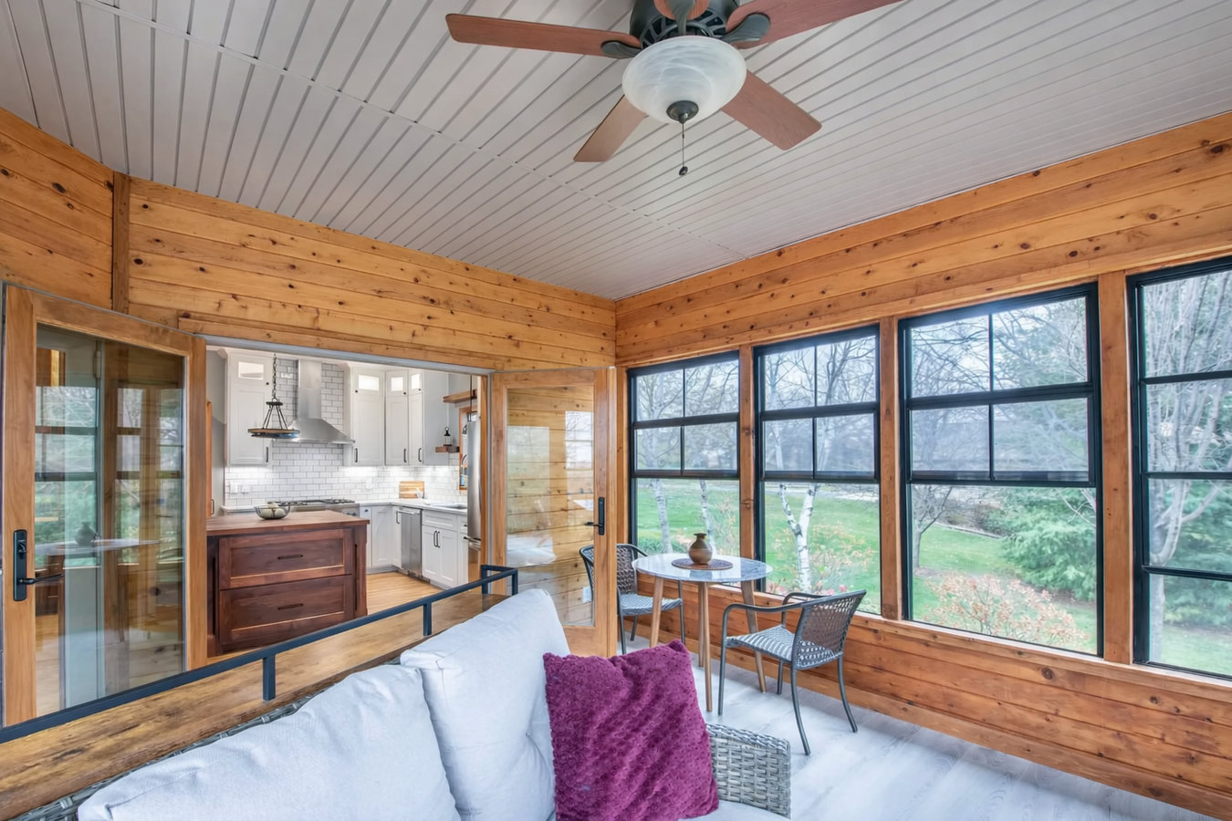 Sunroom remodeling